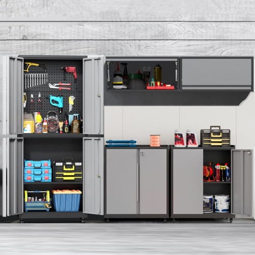 Metal tool boxes set - tool,