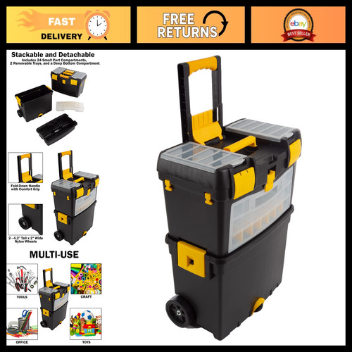 Rolling tool box with - tool,